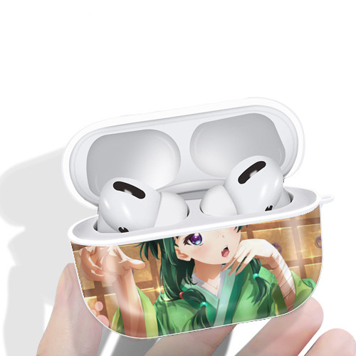 薬屋のひとりごと The Apothecary Diaries 【AirPods Pro用】ハードシェル保護ケース 耐衝撃・防指紋・カラビナ付き商品仕様
