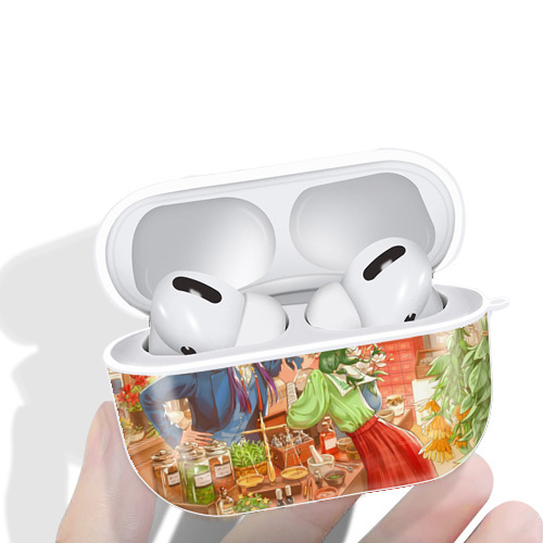 薬屋のひとりごと The Apothecary Diaries 【AirPods Pro用】ハードシェル保護ケース 耐衝撃・防指紋・カラビナ付き商品仕様