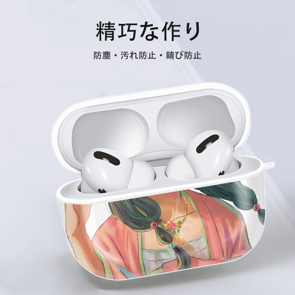 薬屋のひとりごと The Apothecary Diaries 【AirPods Pro用】ハードシェル保護ケース 耐衝撃・防指紋・カラビナ付き商品仕様