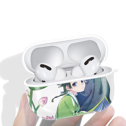 薬屋のひとりごと The Apothecary Diaries 【AirPods Pro用】ハードシェル保護ケース 耐衝撃・防指紋・カラビナ付き商品仕様