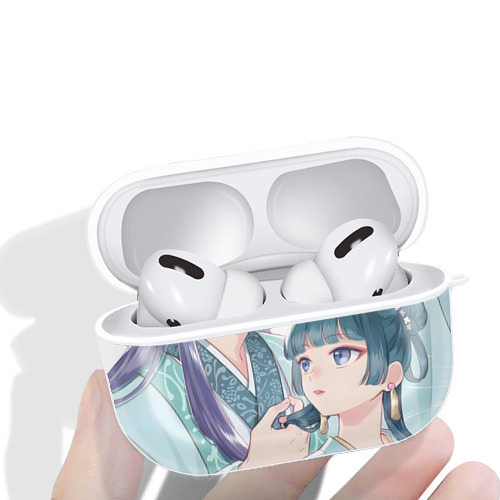 薬屋のひとりごと The Apothecary Diaries 【AirPods Pro用】ハードシェル保護ケース 耐衝撃・防指紋・カラビナ付き商品仕様