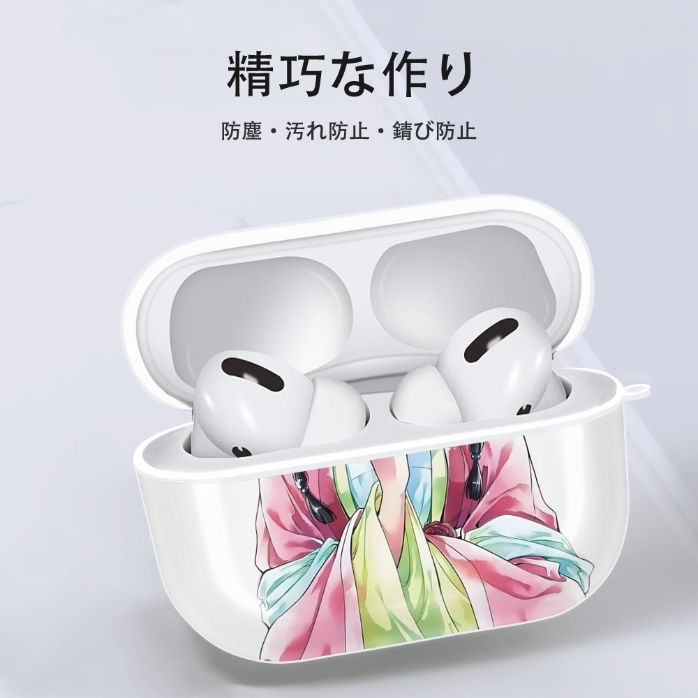 薬屋のひとりごと The Apothecary Diaries 【AirPods Pro用】ハードシェル保護ケース 耐衝撃・防指紋・カラビナ付き商品仕様