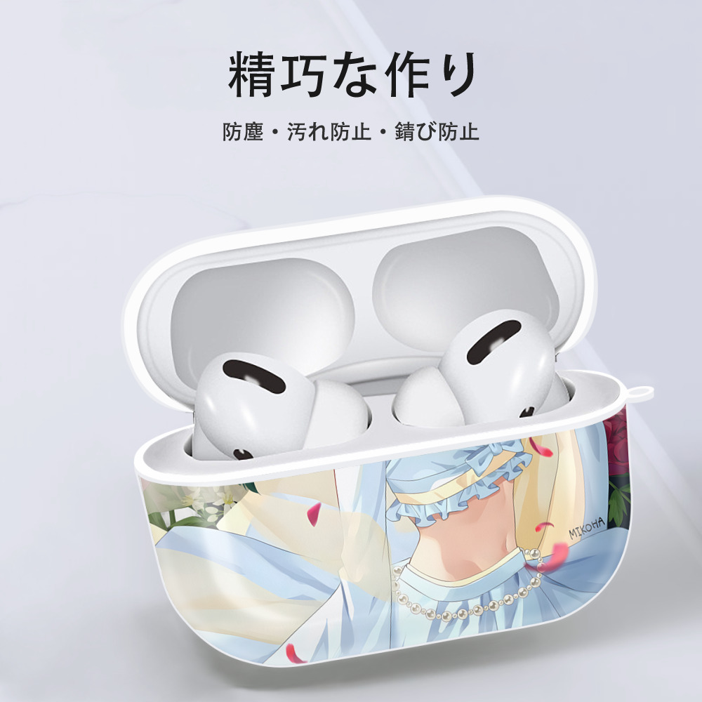 薬屋のひとりごと The Apothecary Diaries 【AirPods Pro用】ハードシェル保護ケース 耐衝撃・防指紋・カラビナ付き商品仕様