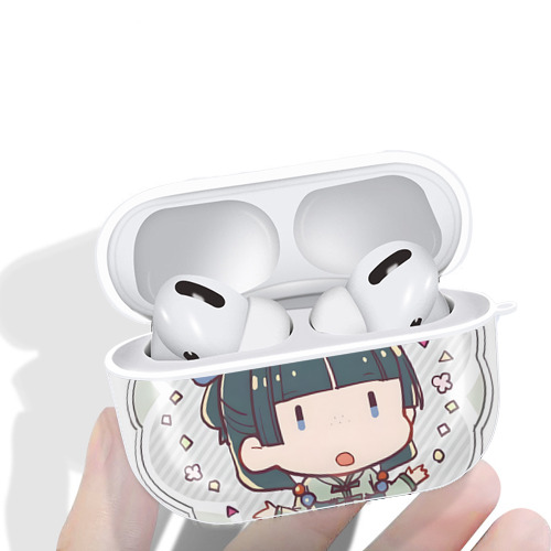 薬屋のひとりごと The Apothecary Diaries 【AirPods Pro用】ハードシェル保護ケース 耐衝撃・防指紋・カラビナ付き商品仕様