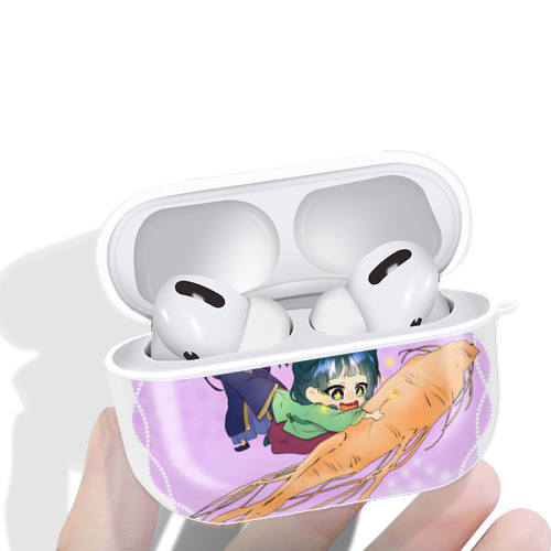 薬屋のひとりごと The Apothecary Diaries 【AirPods Pro用】ハードシェル保護ケース 耐衝撃・防指紋・カラビナ付き商品仕様
