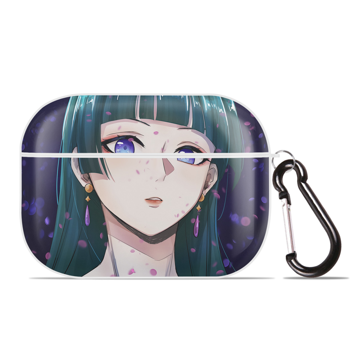 （画像用） 薬屋のひとりごと The Apothecary Diaries 【AirPods Pro用】ハードシェル保護ケース 耐衝撃・防指紋・カラビナ付き商品仕様