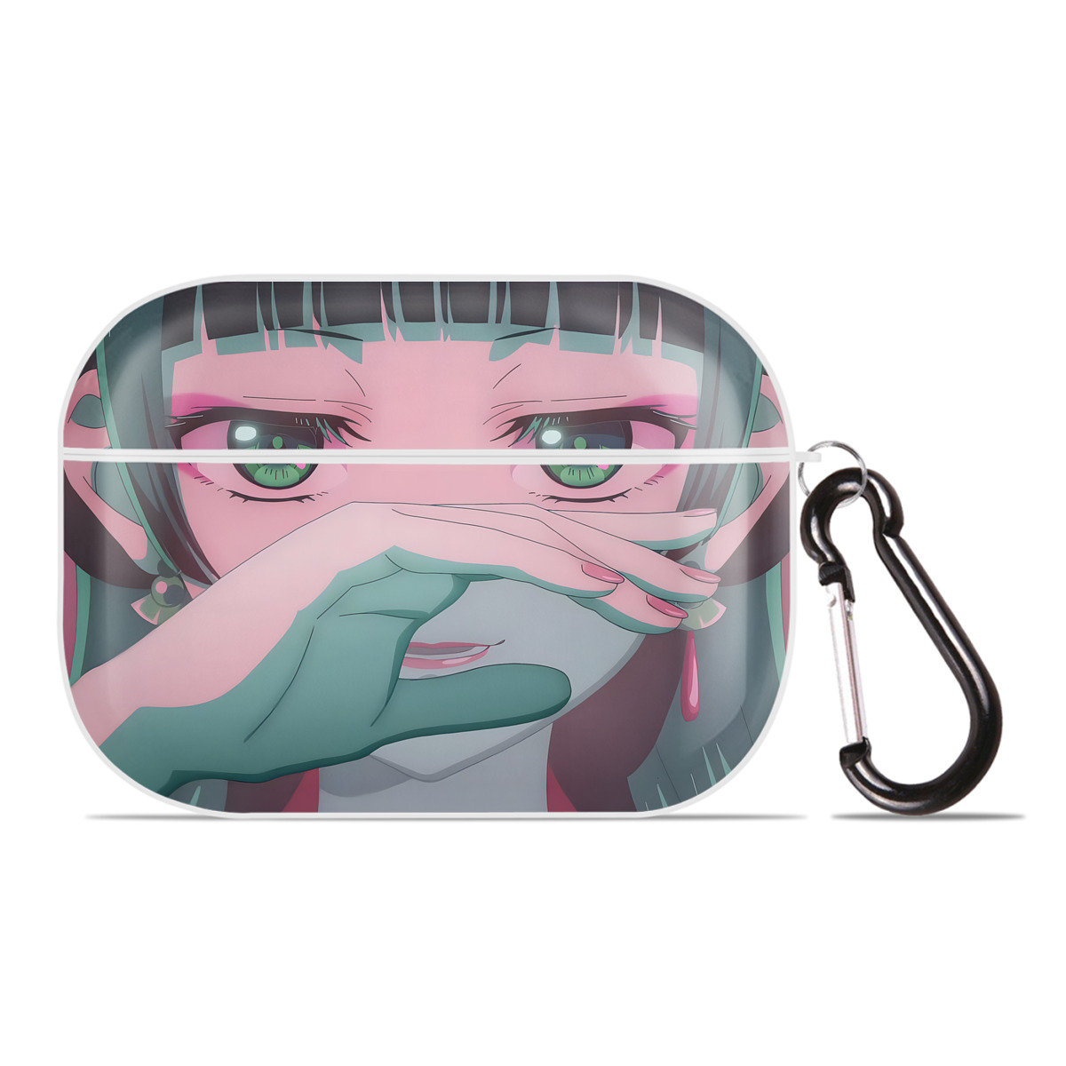 （画像用） 薬屋のひとりごと The Apothecary Diaries 【AirPods Pro用】ハードシェル保護ケース 耐衝撃・防指紋・カラビナ付き商品仕様