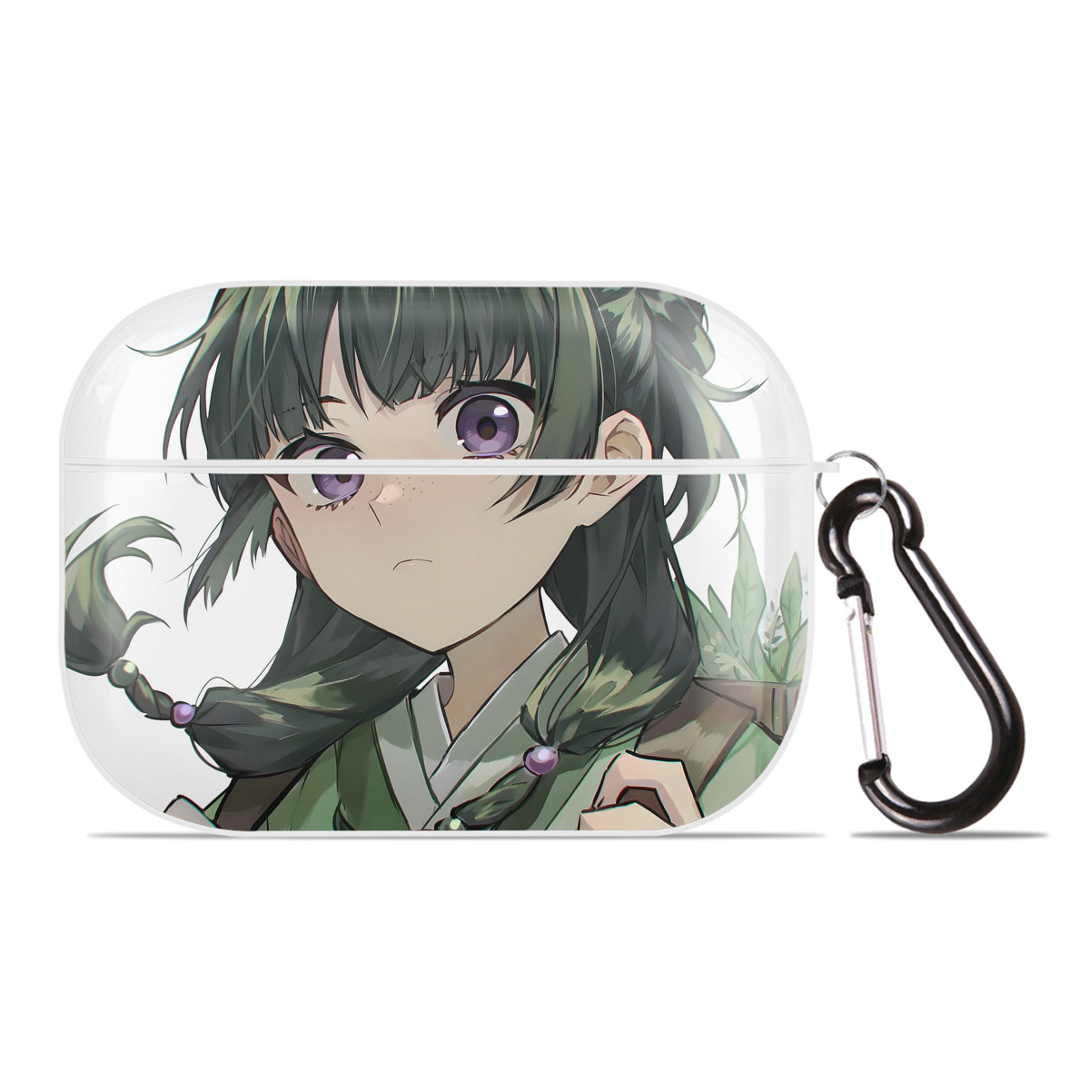 （画像用） 薬屋のひとりごと The Apothecary Diaries 【AirPods Pro用】ハードシェル保護ケース 耐衝撃・防指紋・カラビナ付き商品仕様