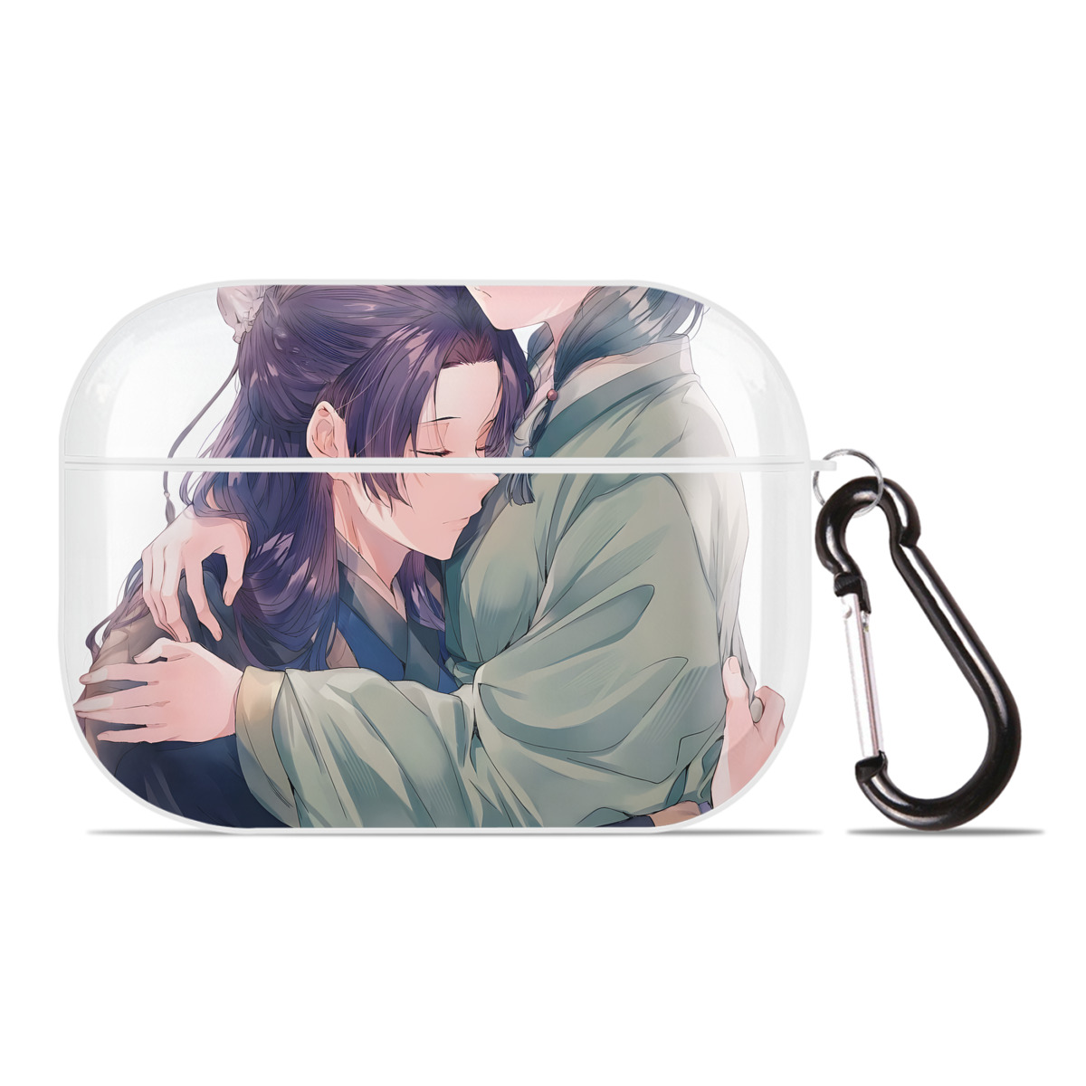 （画像用） 薬屋のひとりごと The Apothecary Diaries 【AirPods Pro用】ハードシェル保護ケース 耐衝撃・防指紋・カラビナ付き商品仕様