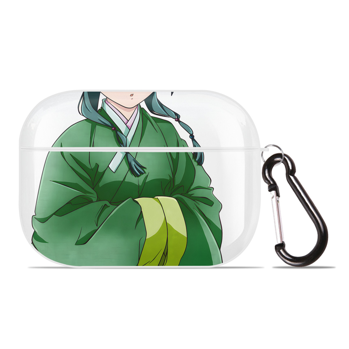 （画像用） 薬屋のひとりごと The Apothecary Diaries 【AirPods Pro用】ハードシェル保護ケース 耐衝撃・防指紋・カラビナ付き商品仕様