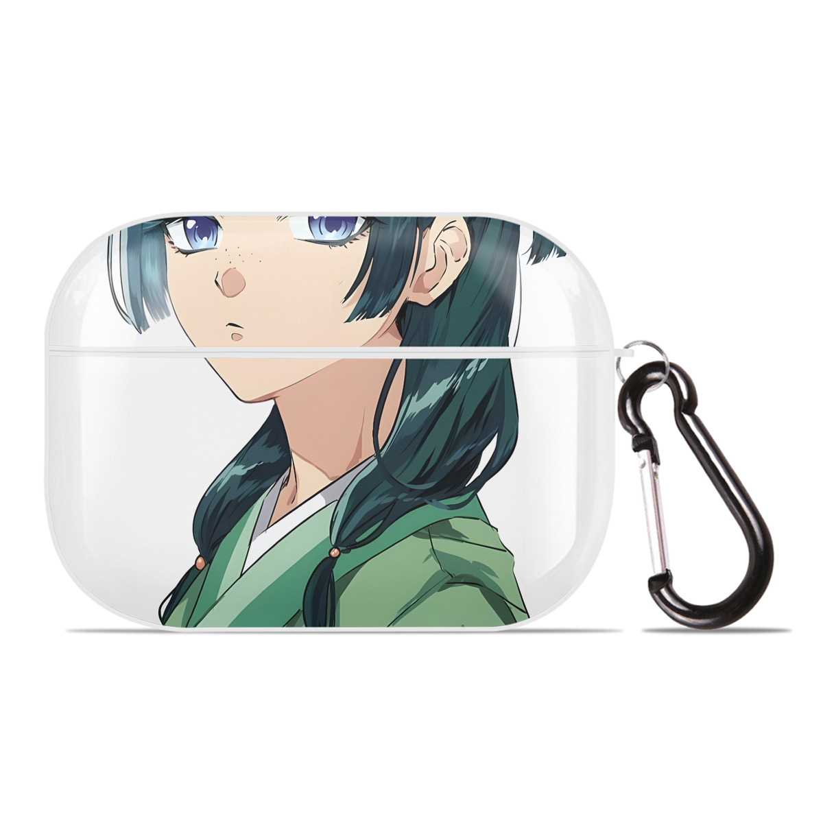 （画像用） 薬屋のひとりごと The Apothecary Diaries 【AirPods Pro用】ハードシェル保護ケース 耐衝撃・防指紋・カラビナ付き商品仕様
