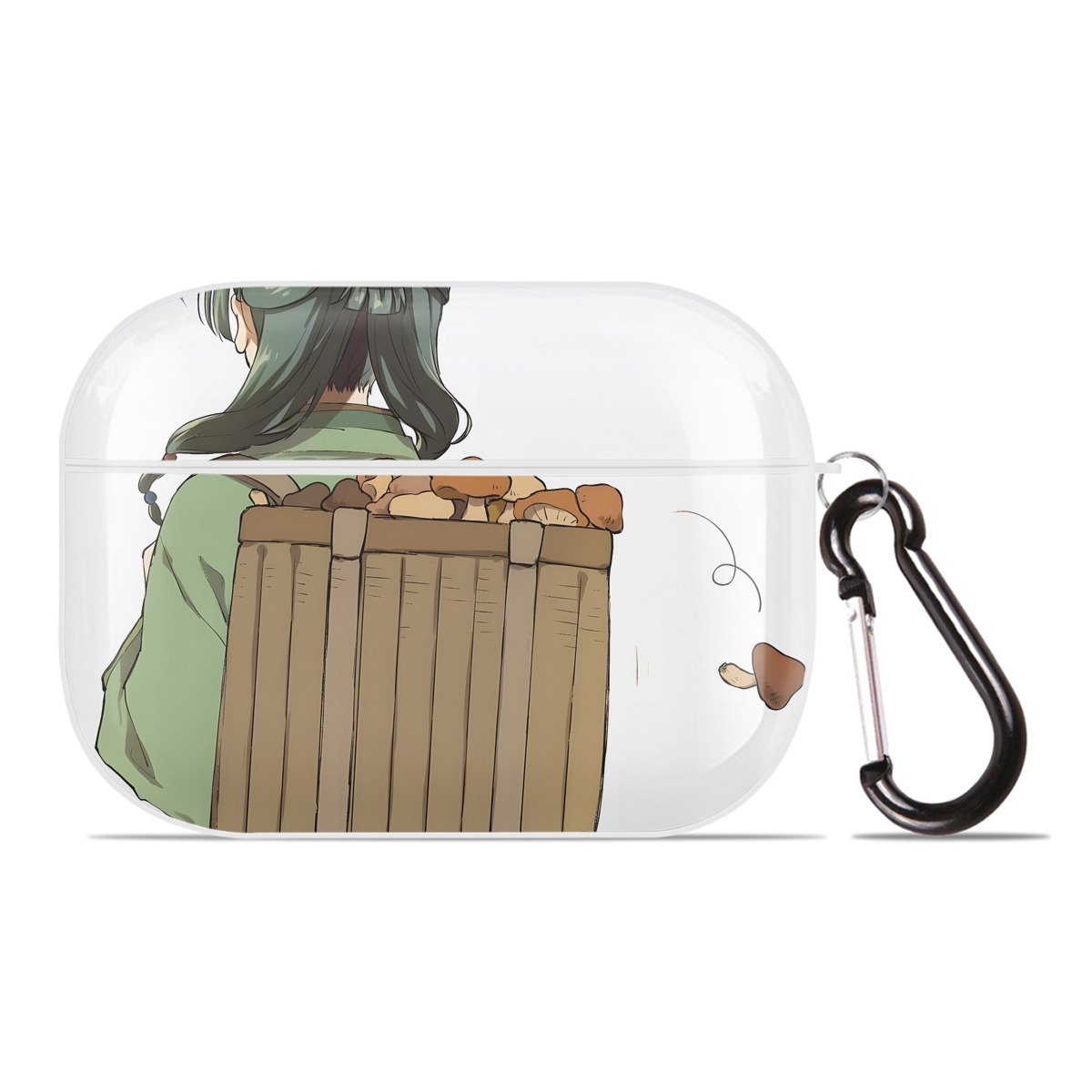 （画像用） 薬屋のひとりごと The Apothecary Diaries 【AirPods Pro用】ハードシェル保護ケース 耐衝撃・防指紋・カラビナ付き商品仕様