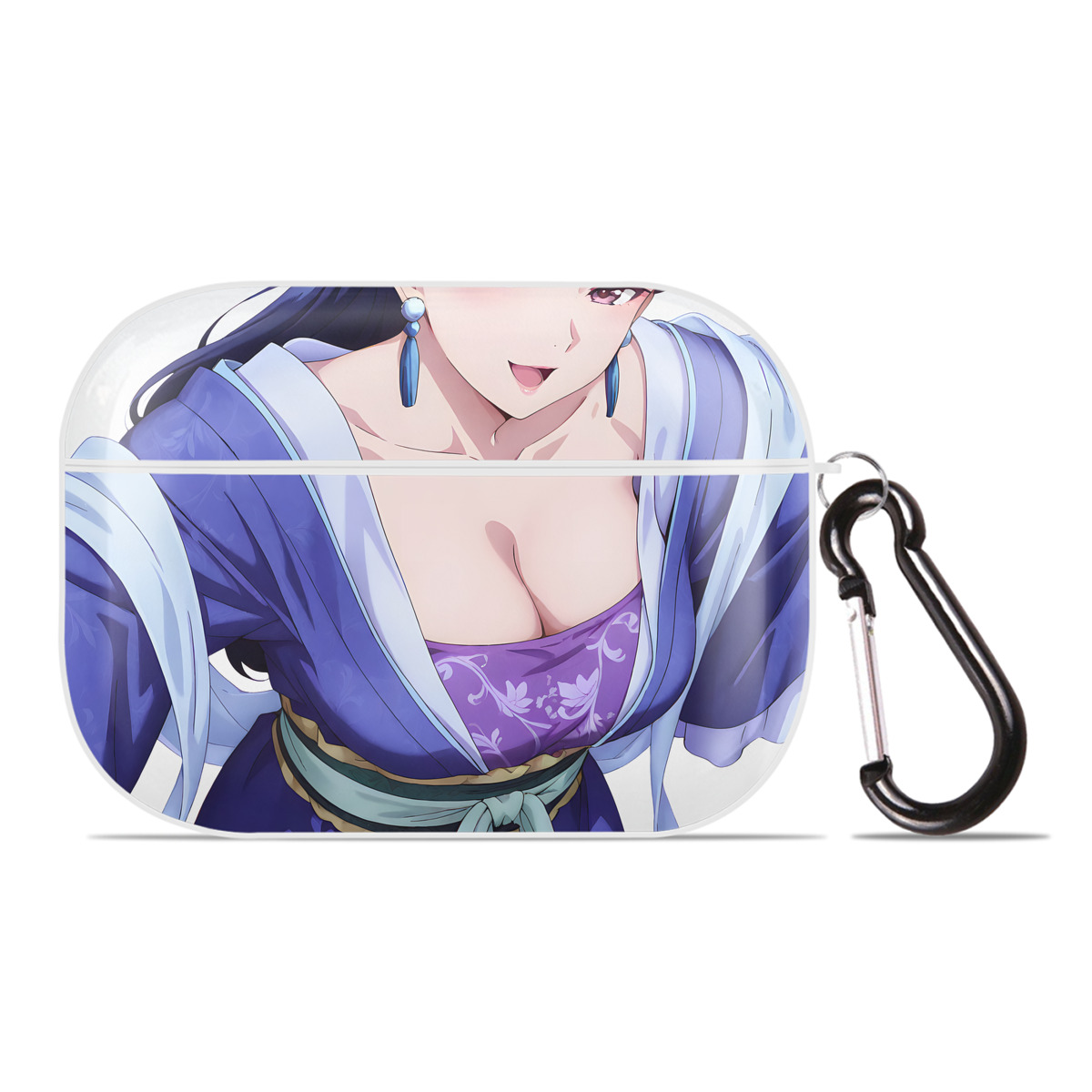 （画像用） 薬屋のひとりごと The Apothecary Diaries 【AirPods Pro用】ハードシェル保護ケース 耐衝撃・防指紋・カラビナ付き商品仕様