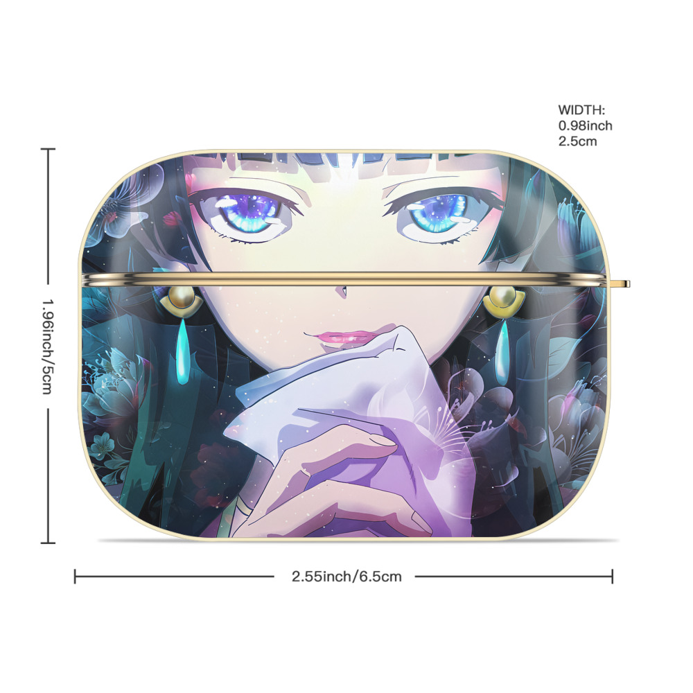 薬屋のひとりごと The Apothecary Diaries 【AirPods Pro用】ハードシェル保護ケース｜耐衝撃・防指紋・カラビナ付き商品仕様