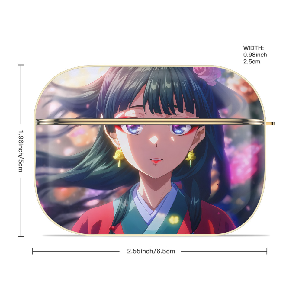 薬屋のひとりごと The Apothecary Diaries 【AirPods Pro用】ハードシェル保護ケース｜耐衝撃・防指紋・カラビナ付き商品仕様