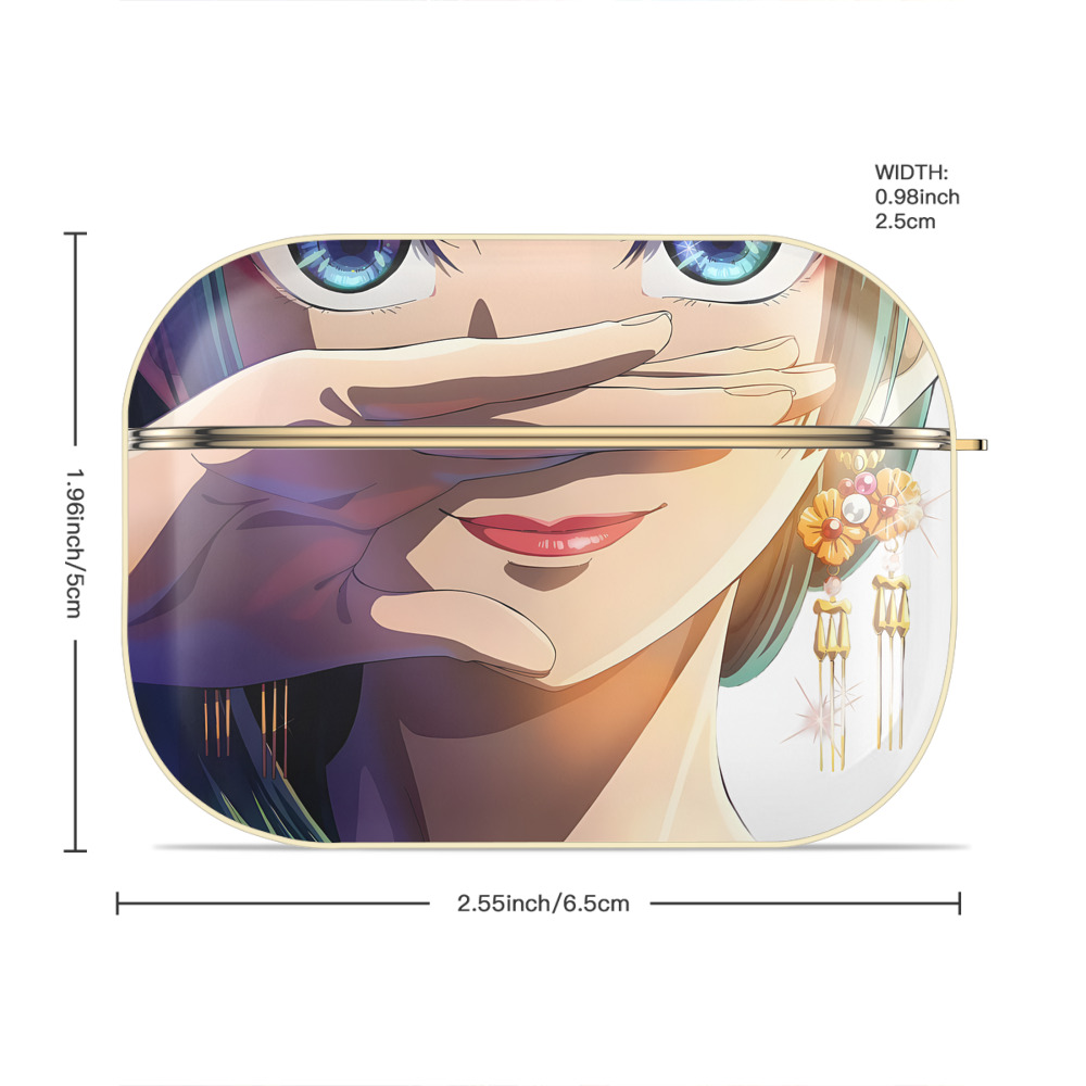 薬屋のひとりごと The Apothecary Diaries 【AirPods Pro用】ハードシェル保護ケース｜耐衝撃・防指紋・カラビナ付き商品仕様