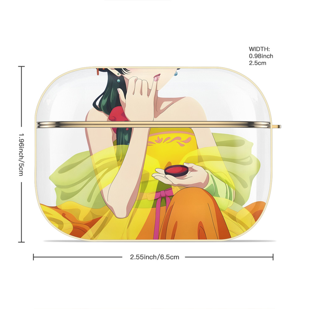 薬屋のひとりごと The Apothecary Diaries 【AirPods Pro用】ハードシェル保護ケース｜耐衝撃・防指紋・カラビナ付き商品仕様