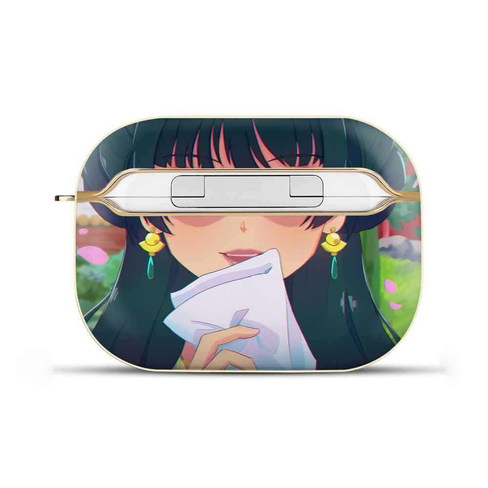 （画像用） 薬屋のひとりごと The Apothecary Diaries 【AirPods Pro用】ハードシェル保護ケース｜耐衝撃・防指紋・カラビナ付き商品仕様