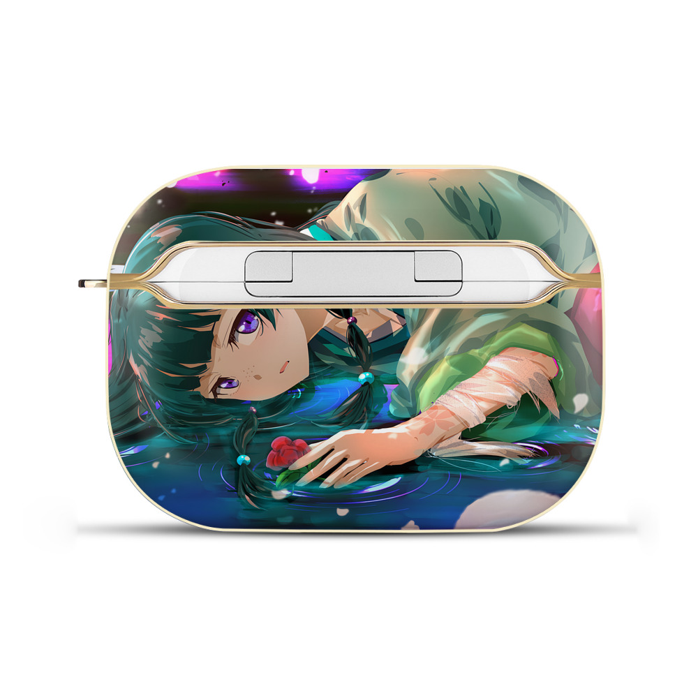 （画像用） 薬屋のひとりごと The Apothecary Diaries 【AirPods Pro用】ハードシェル保護ケース｜耐衝撃・防指紋・カラビナ付き商品仕様