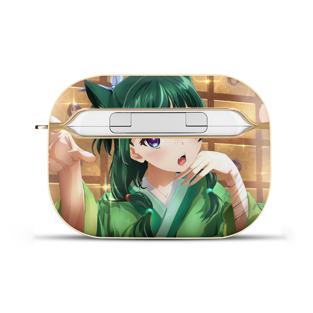 （画像用） 薬屋のひとりごと The Apothecary Diaries 【AirPods Pro用】ハードシェル保護ケース｜耐衝撃・防指紋・カラビナ付き商品仕様