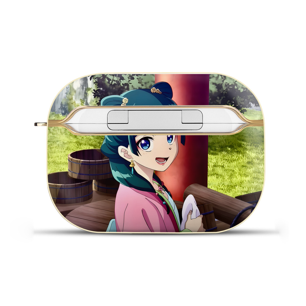 （画像用） 薬屋のひとりごと The Apothecary Diaries 【AirPods Pro用】ハードシェル保護ケース｜耐衝撃・防指紋・カラビナ付き商品仕様