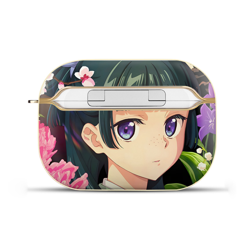 （画像用） 薬屋のひとりごと The Apothecary Diaries 【AirPods Pro用】ハードシェル保護ケース｜耐衝撃・防指紋・カラビナ付き商品仕様