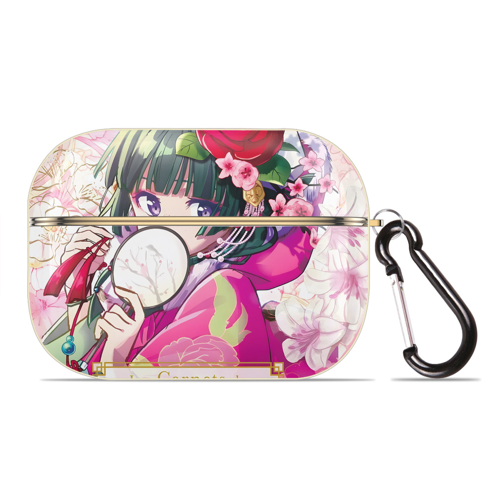 （画像用） 薬屋のひとりごと The Apothecary Diaries 【AirPods Pro用】ハードシェル保護ケース｜耐衝撃・防指紋・カラビナ付き商品仕様