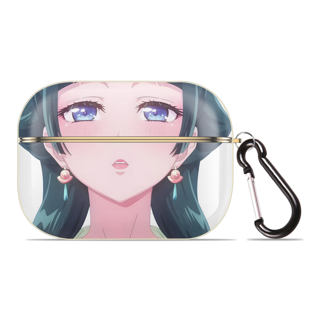 （画像用） 薬屋のひとりごと The Apothecary Diaries 【AirPods Pro用】ハードシェル保護ケース｜耐衝撃・防指紋・カラビナ付き商品仕様
