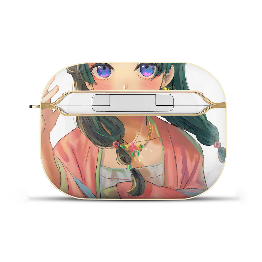 （画像用） 薬屋のひとりごと The Apothecary Diaries 【AirPods Pro用】ハードシェル保護ケース｜耐衝撃・防指紋・カラビナ付き商品仕様