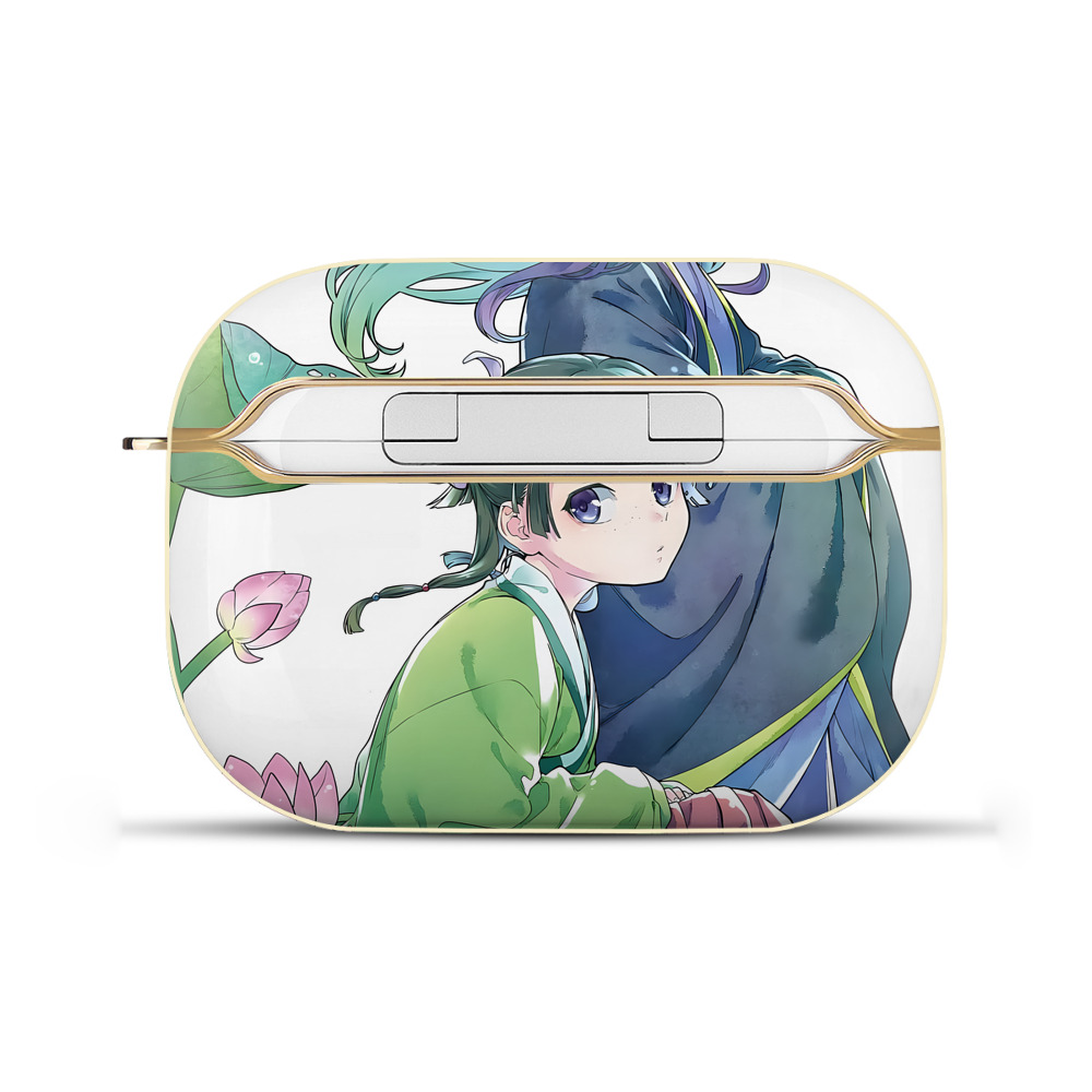 （画像用） 薬屋のひとりごと The Apothecary Diaries 【AirPods Pro用】ハードシェル保護ケース｜耐衝撃・防指紋・カラビナ付き商品仕様