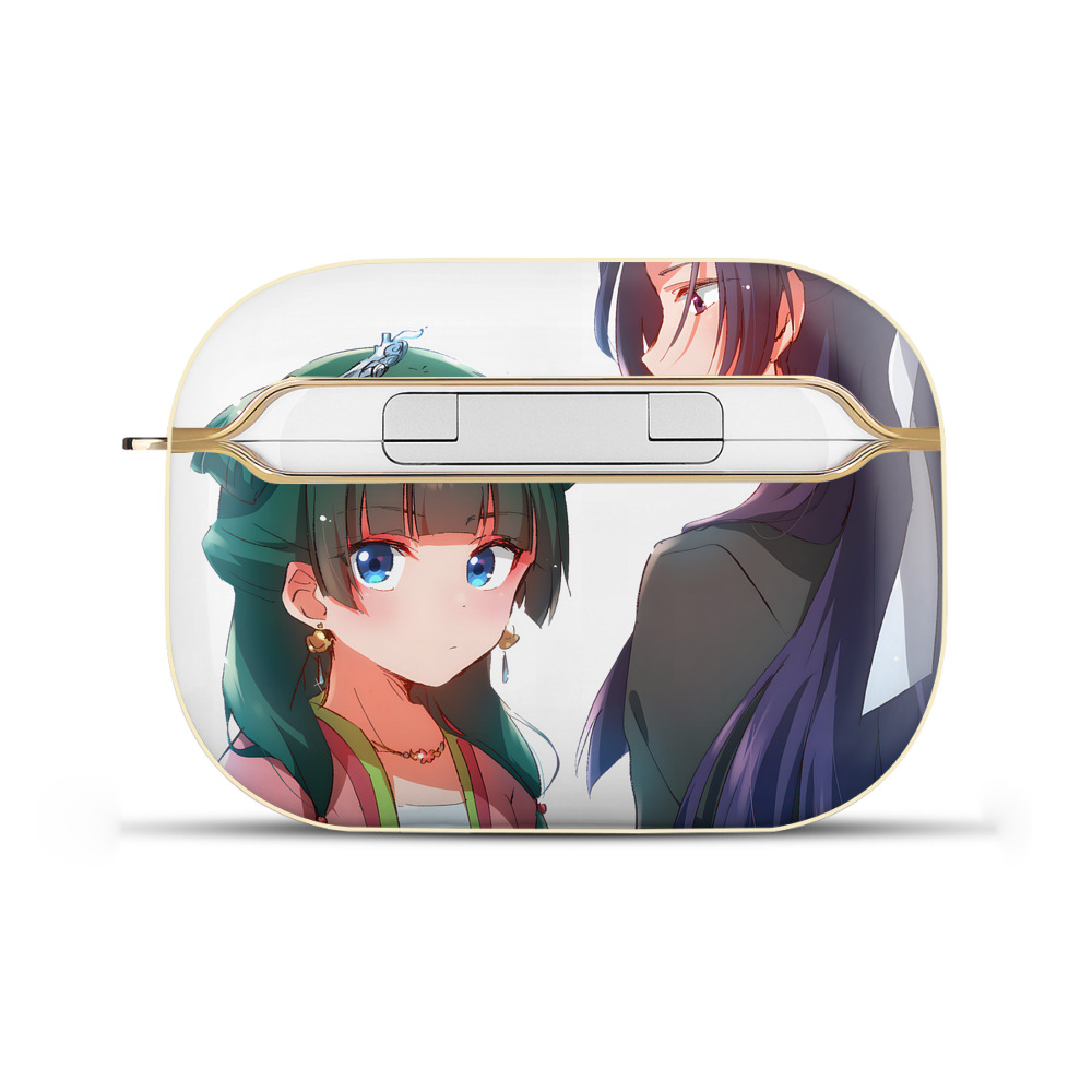 （画像用） 薬屋のひとりごと The Apothecary Diaries 【AirPods Pro用】ハードシェル保護ケース｜耐衝撃・防指紋・カラビナ付き商品仕様