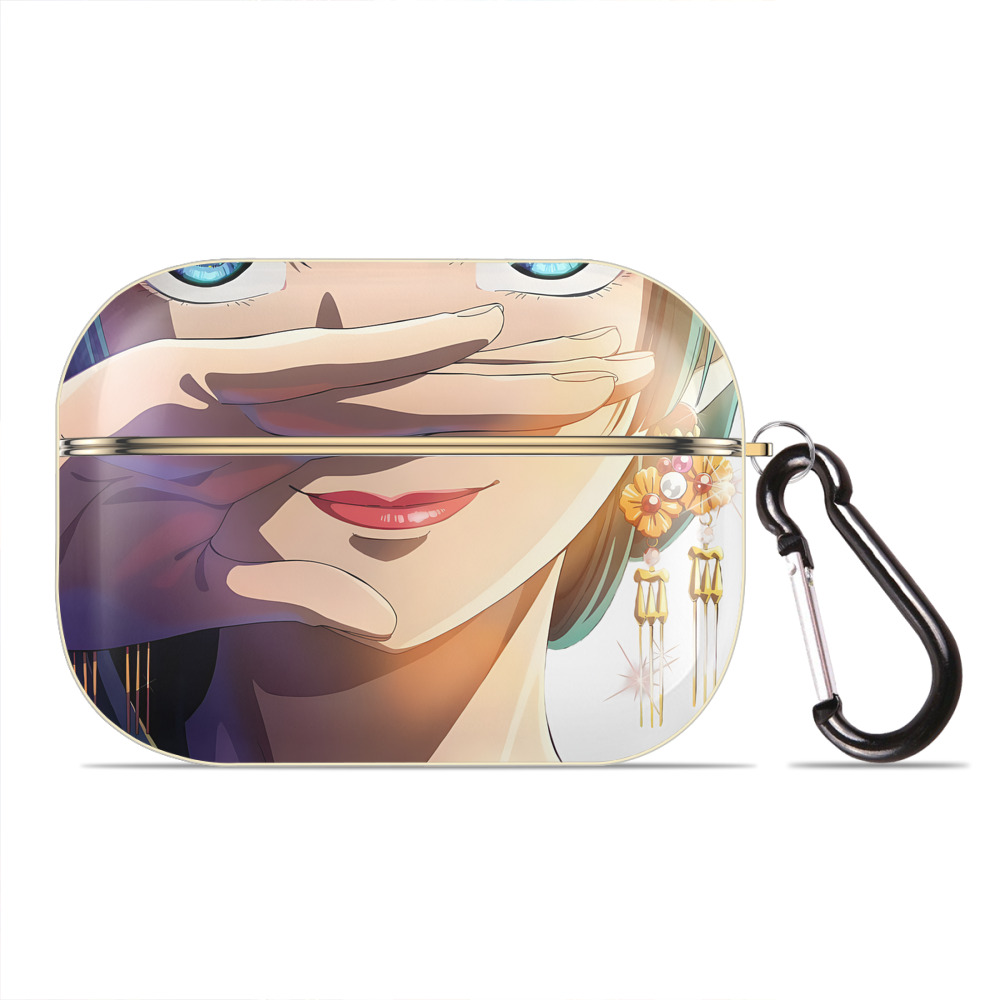 （画像用） 薬屋のひとりごと The Apothecary Diaries 【AirPods Pro用】ハードシェル保護ケース｜耐衝撃・防指紋・カラビナ付き商品仕様