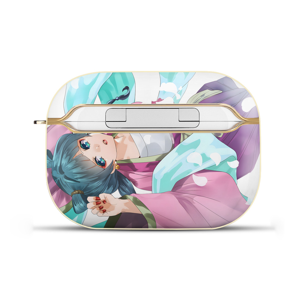 （画像用） 薬屋のひとりごと The Apothecary Diaries 【AirPods Pro用】ハードシェル保護ケース｜耐衝撃・防指紋・カラビナ付き商品仕様