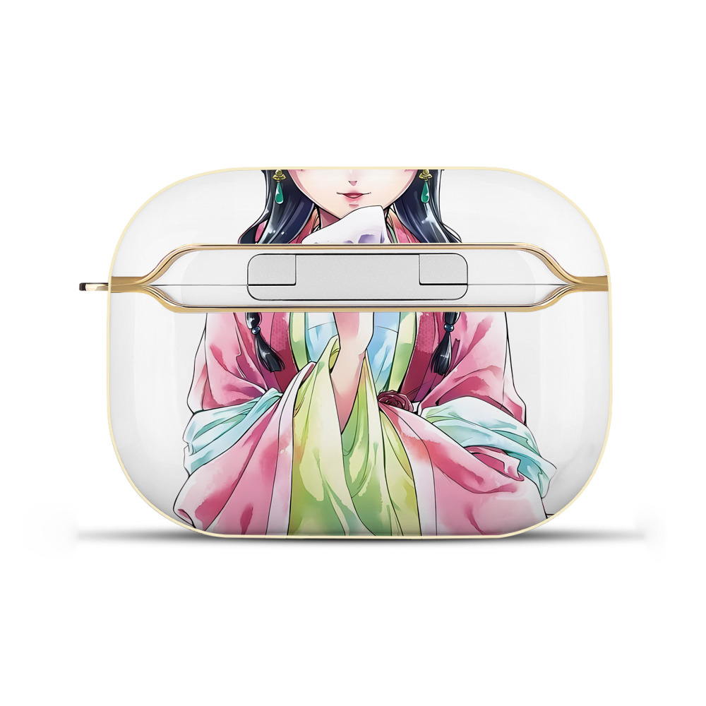 （画像用） 薬屋のひとりごと The Apothecary Diaries 【AirPods Pro用】ハードシェル保護ケース｜耐衝撃・防指紋・カラビナ付き商品仕様