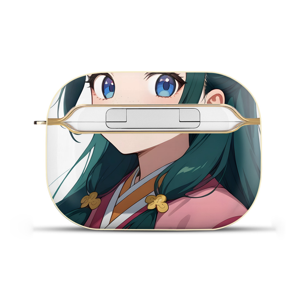 （画像用） 薬屋のひとりごと The Apothecary Diaries 【AirPods Pro用】ハードシェル保護ケース｜耐衝撃・防指紋・カラビナ付き商品仕様