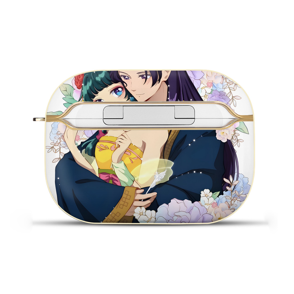 （画像用） 薬屋のひとりごと The Apothecary Diaries 【AirPods Pro用】ハードシェル保護ケース｜耐衝撃・防指紋・カラビナ付き商品仕様