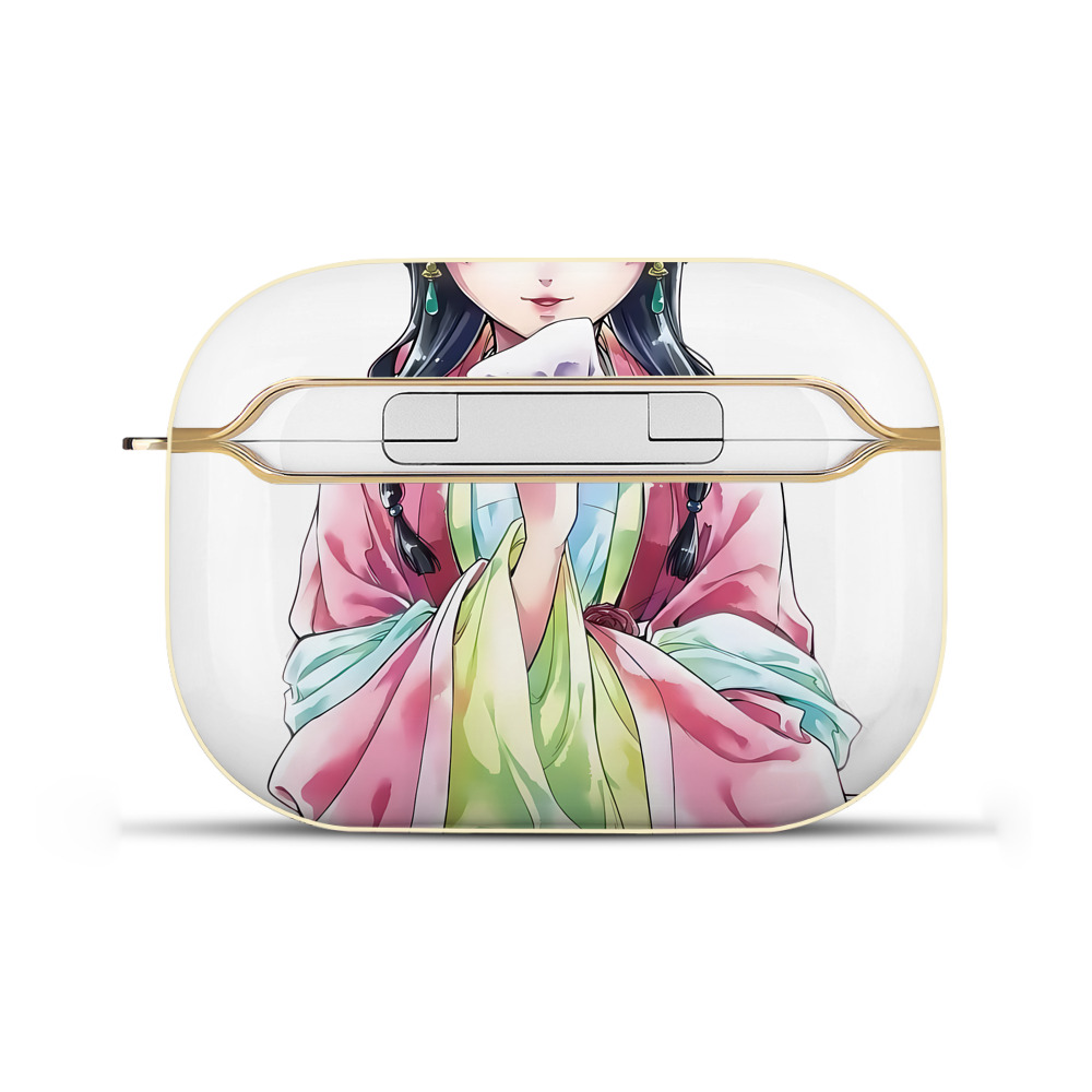 （画像用） 薬屋のひとりごと The Apothecary Diaries 【AirPods Pro用】ハードシェル保護ケース｜耐衝撃・防指紋・カラビナ付き商品仕様