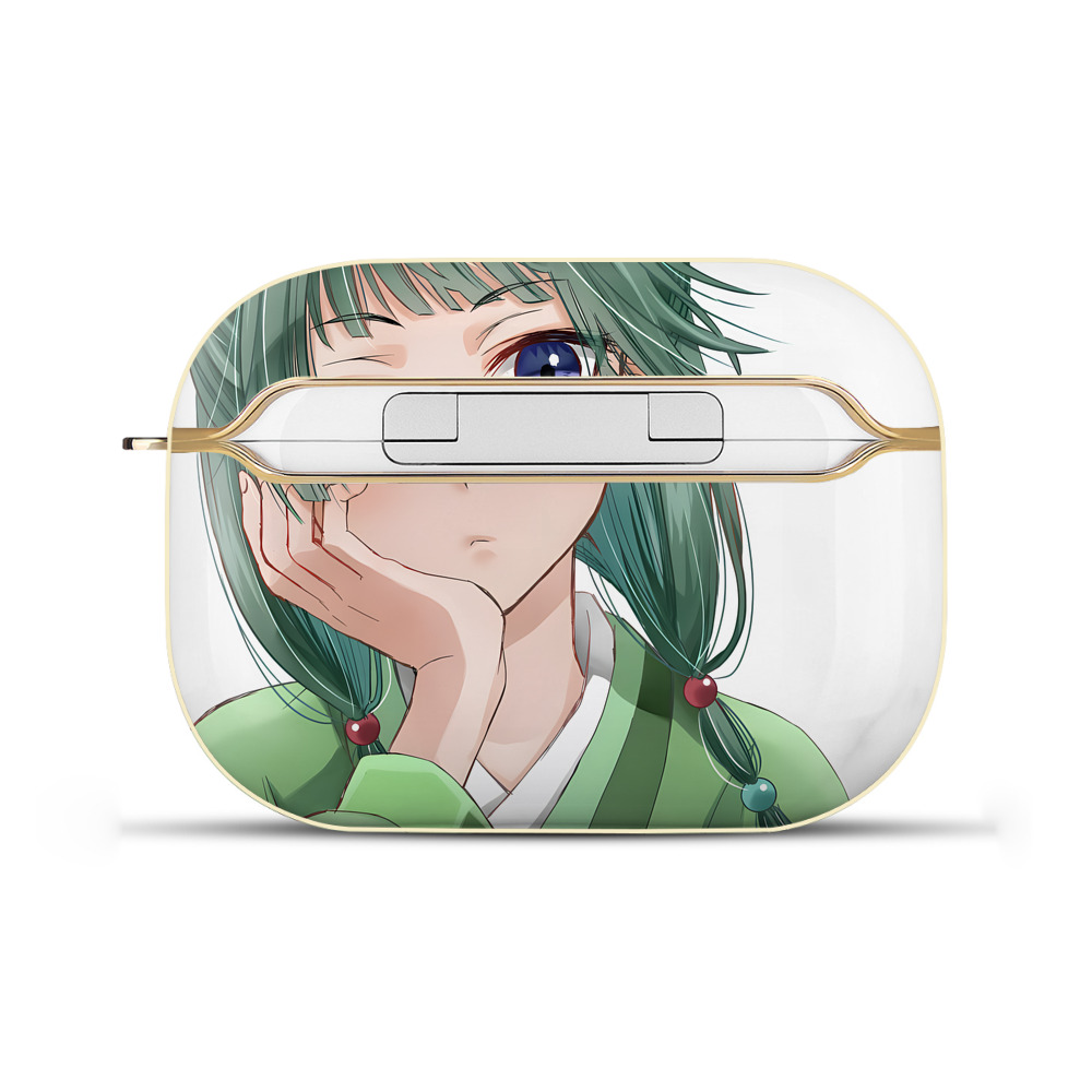 （画像用） 薬屋のひとりごと The Apothecary Diaries 【AirPods Pro用】ハードシェル保護ケース｜耐衝撃・防指紋・カラビナ付き商品仕様