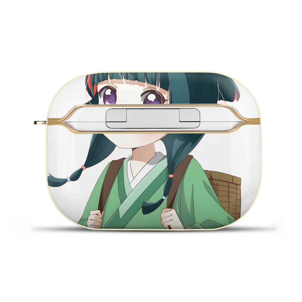 （画像用） 薬屋のひとりごと The Apothecary Diaries 【AirPods Pro用】ハードシェル保護ケース｜耐衝撃・防指紋・カラビナ付き商品仕様