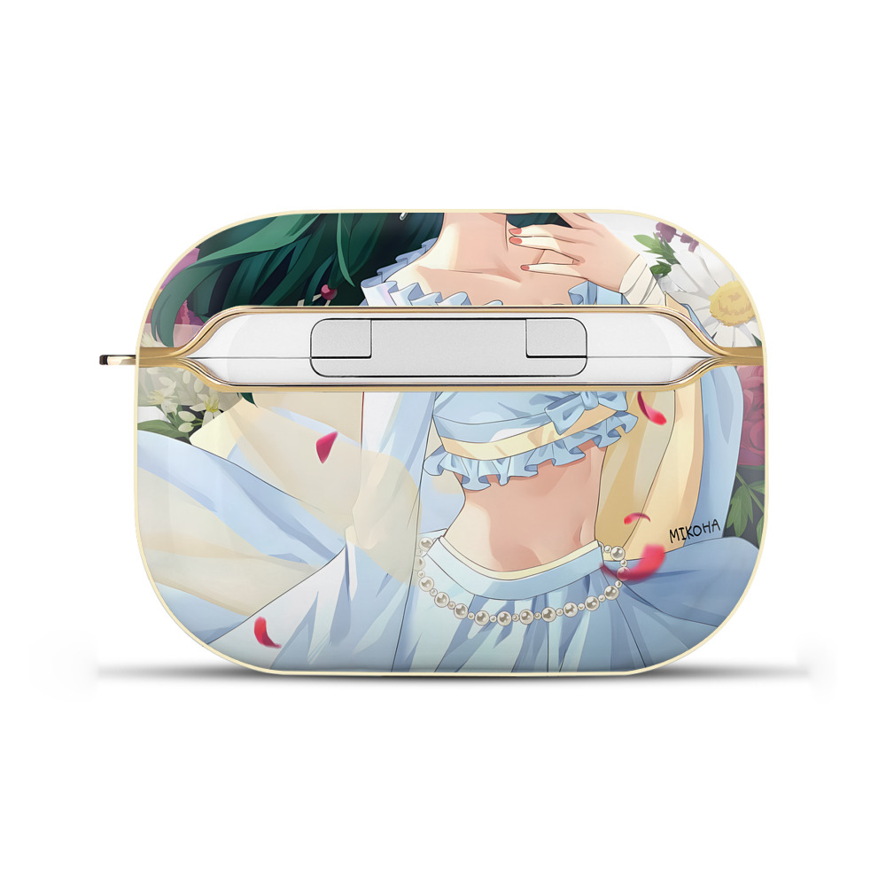 （画像用） 薬屋のひとりごと The Apothecary Diaries 【AirPods Pro用】ハードシェル保護ケース｜耐衝撃・防指紋・カラビナ付き商品仕様