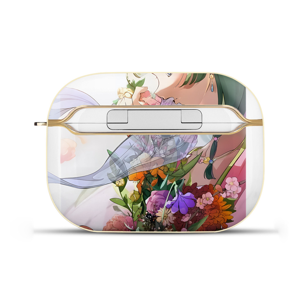 （画像用） 薬屋のひとりごと The Apothecary Diaries 【AirPods Pro用】ハードシェル保護ケース｜耐衝撃・防指紋・カラビナ付き商品仕様