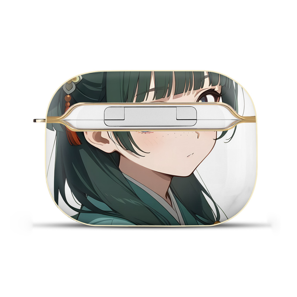 （画像用） 薬屋のひとりごと The Apothecary Diaries 【AirPods Pro用】ハードシェル保護ケース｜耐衝撃・防指紋・カラビナ付き商品仕様