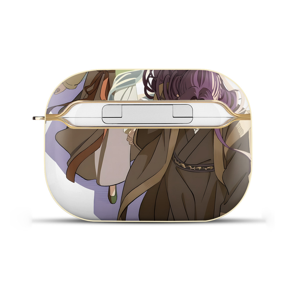 （画像用） 薬屋のひとりごと The Apothecary Diaries 【AirPods Pro用】ハードシェル保護ケース｜耐衝撃・防指紋・カラビナ付き商品仕様