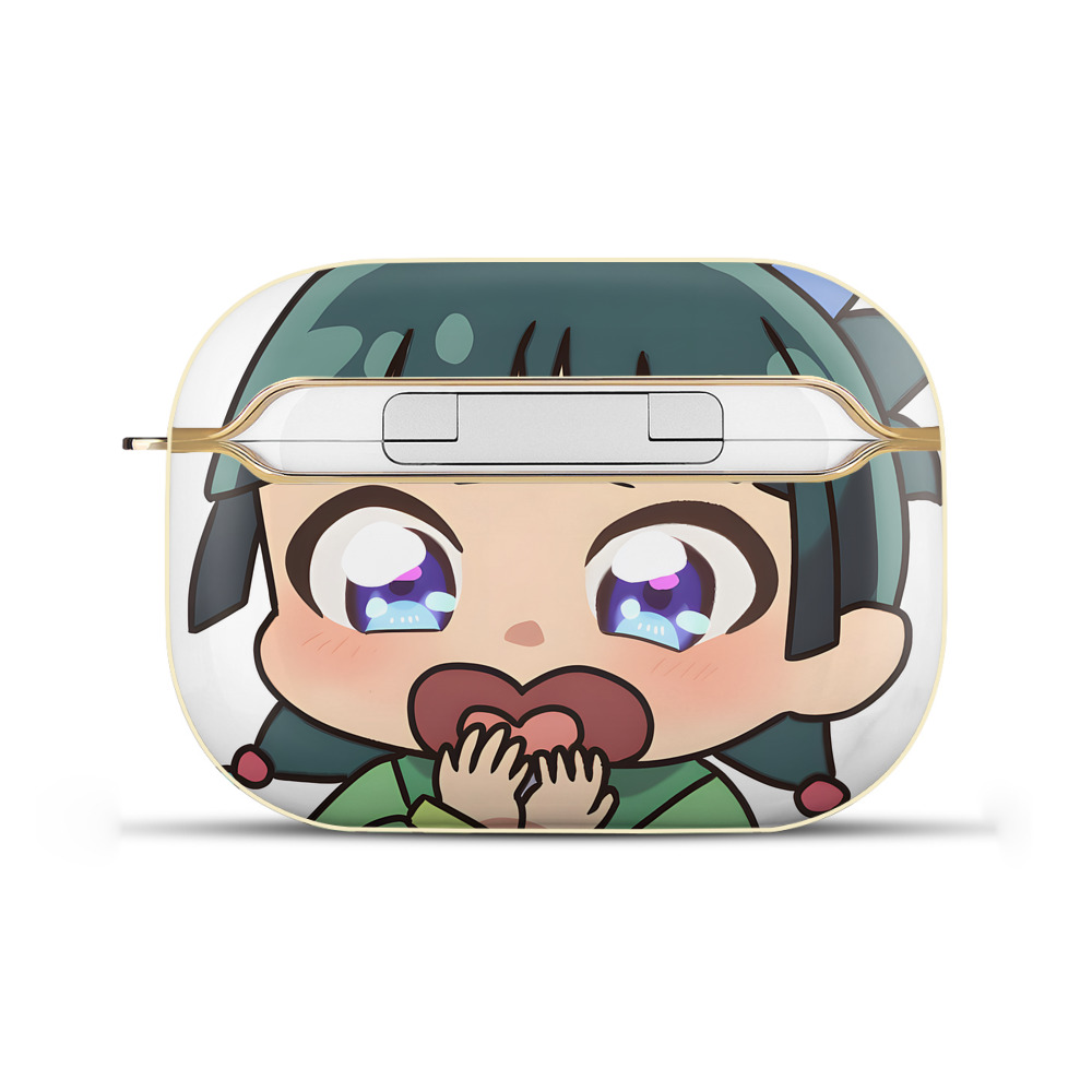 （画像用） 薬屋のひとりごと The Apothecary Diaries 【AirPods Pro用】ハードシェル保護ケース｜耐衝撃・防指紋・カラビナ付き商品仕様