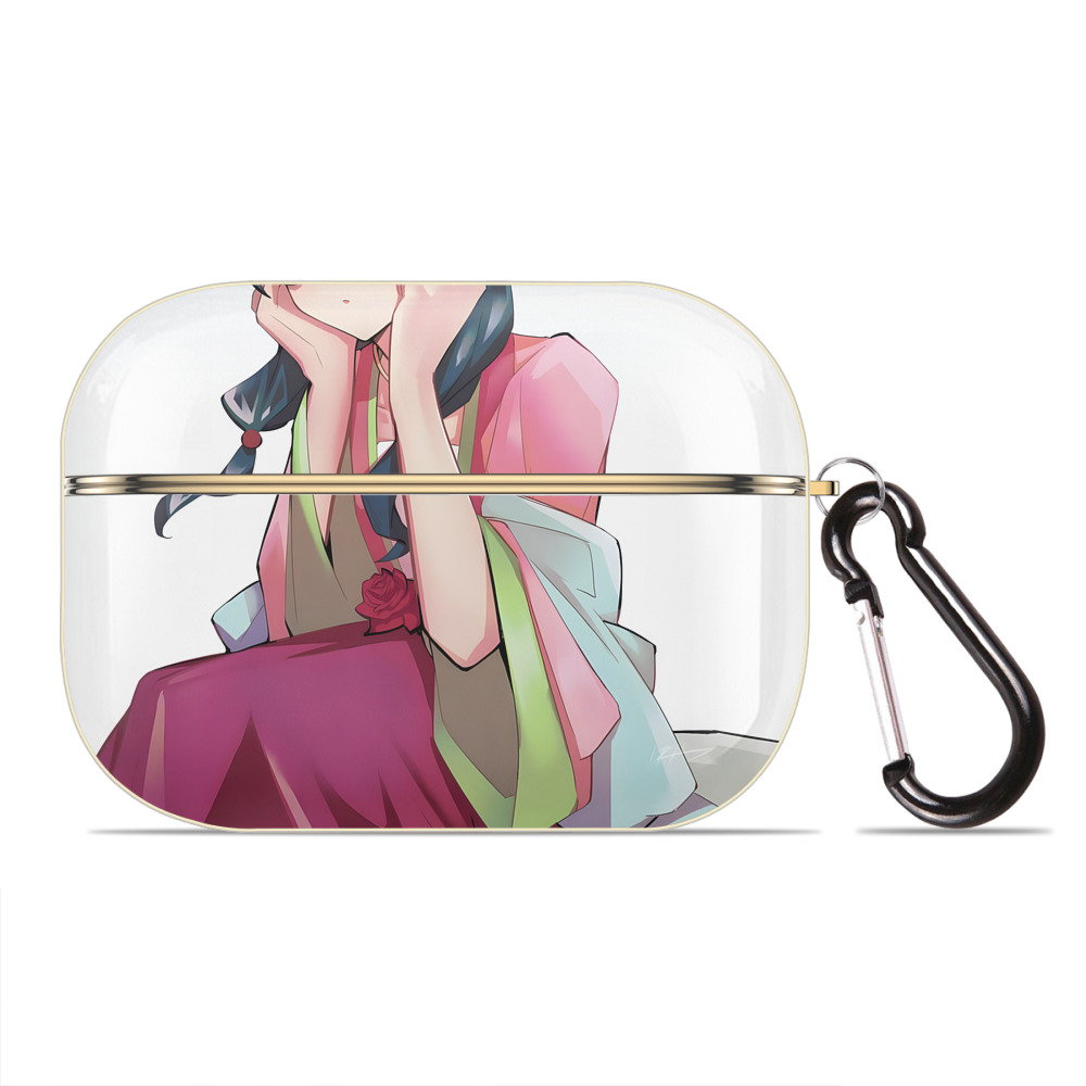 （画像用） 薬屋のひとりごと The Apothecary Diaries 【AirPods Pro用】ハードシェル保護ケース｜耐衝撃・防指紋・カラビナ付き商品仕様