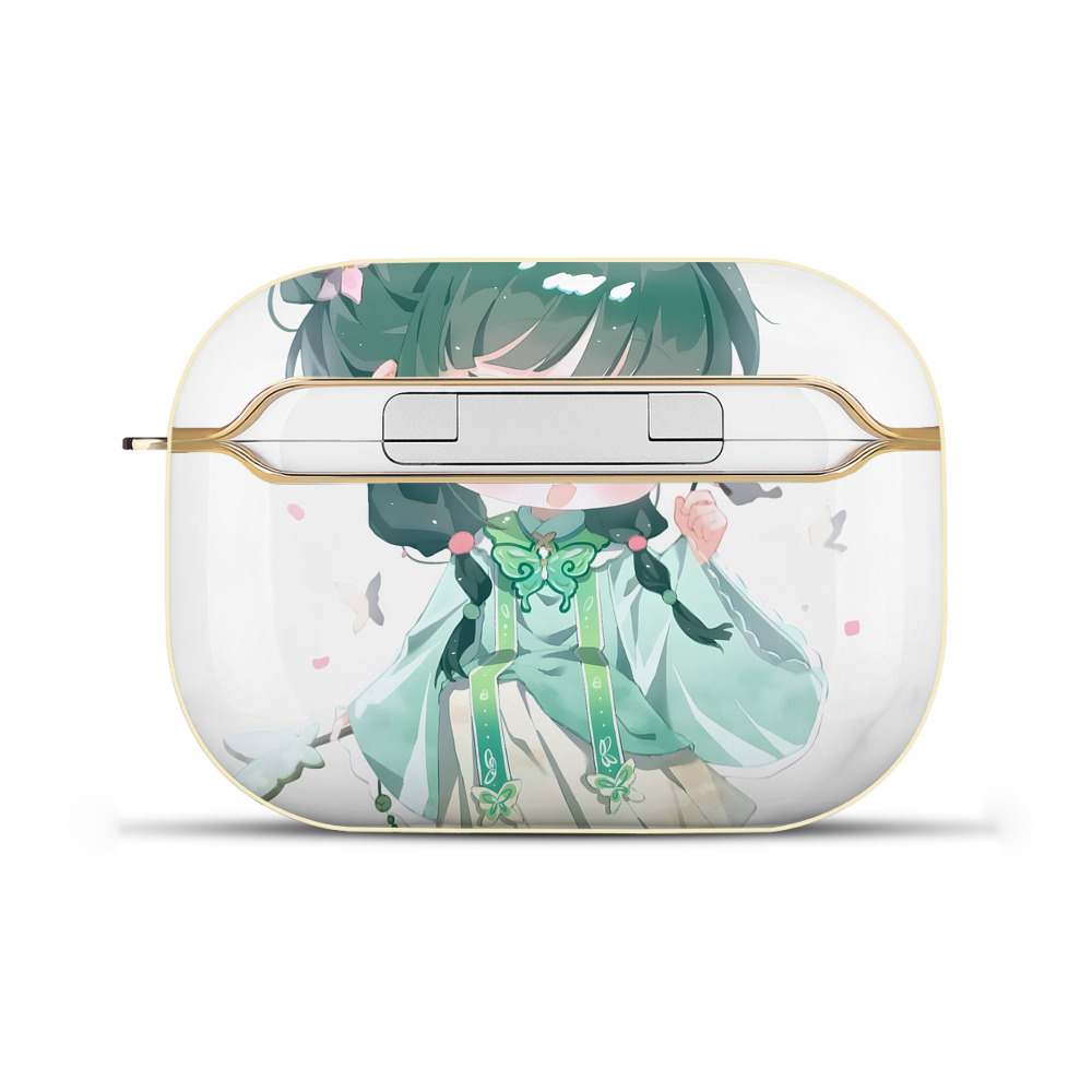 （画像用） 薬屋のひとりごと The Apothecary Diaries 【AirPods Pro用】ハードシェル保護ケース｜耐衝撃・防指紋・カラビナ付き商品仕様