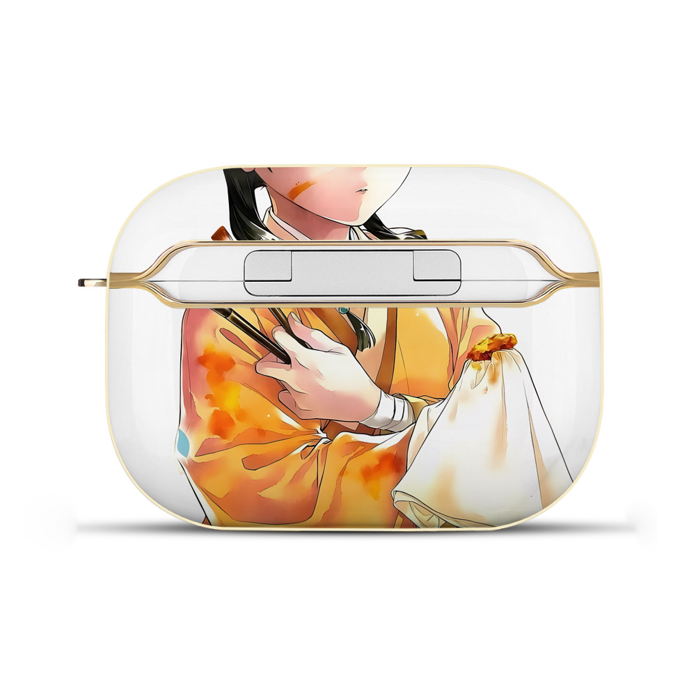 （画像用） 薬屋のひとりごと The Apothecary Diaries 【AirPods Pro用】ハードシェル保護ケース｜耐衝撃・防指紋・カラビナ付き商品仕様