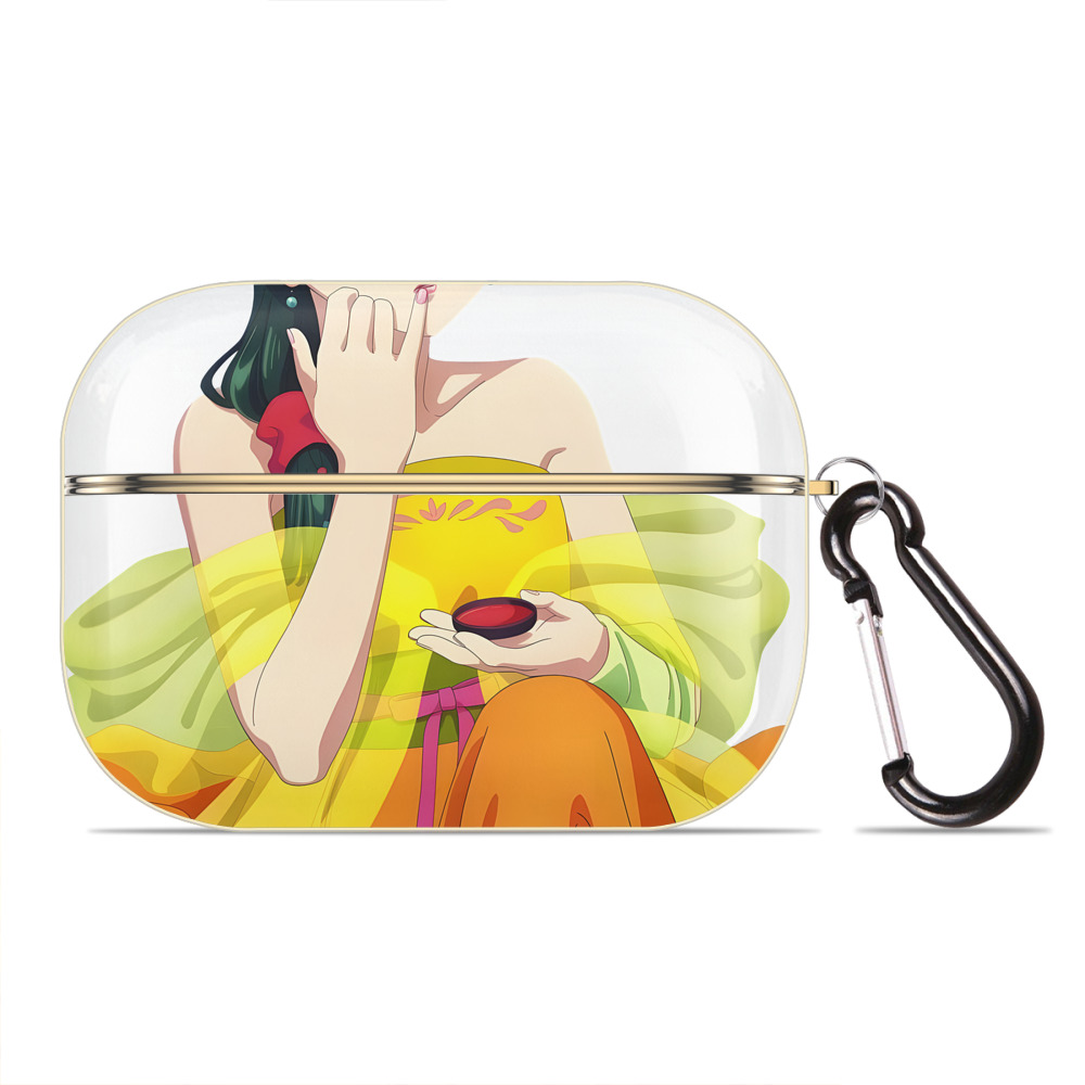 （画像用） 薬屋のひとりごと The Apothecary Diaries 【AirPods Pro用】ハードシェル保護ケース｜耐衝撃・防指紋・カラビナ付き商品仕様