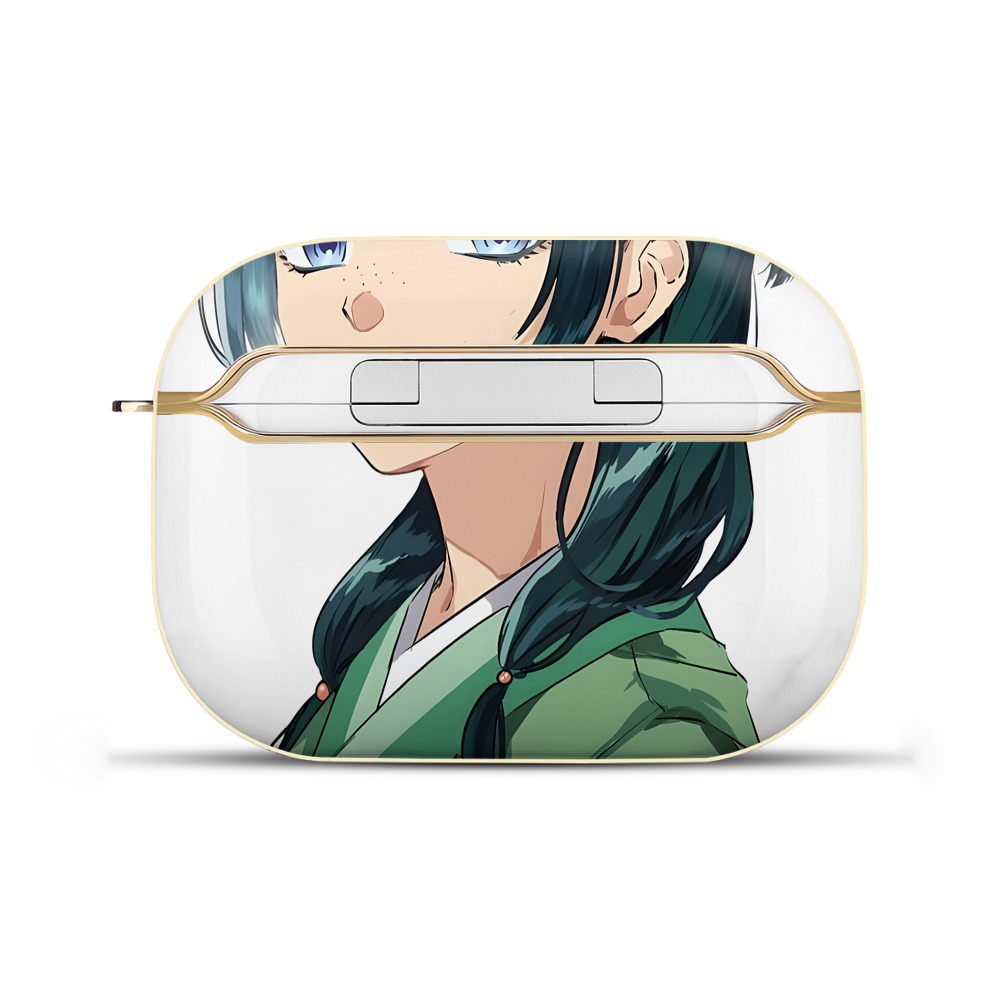 （画像用） 薬屋のひとりごと The Apothecary Diaries 【AirPods Pro用】ハードシェル保護ケース｜耐衝撃・防指紋・カラビナ付き商品仕様