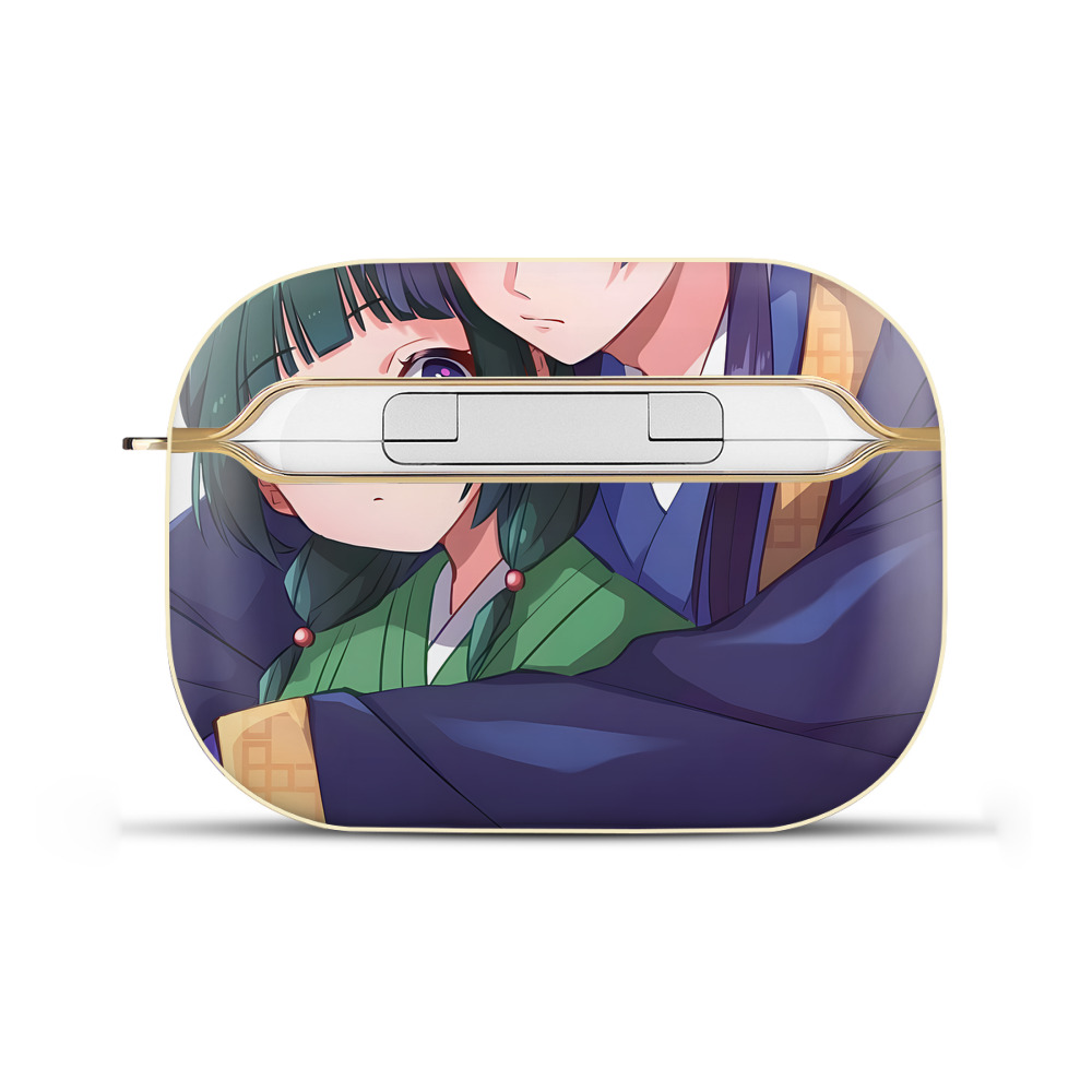 （画像用） 薬屋のひとりごと The Apothecary Diaries 【AirPods Pro用】ハードシェル保護ケース｜耐衝撃・防指紋・カラビナ付き商品仕様